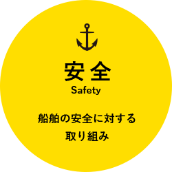 船舶の安全に対する取り組み